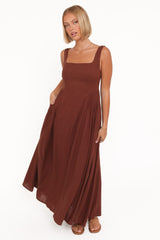 Wilston Maxi Dress - Brown