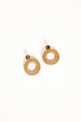 Esther Earrings - Tan