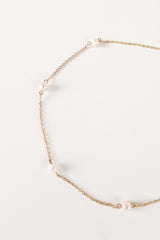 Kealy Pearl Necklace - Gold