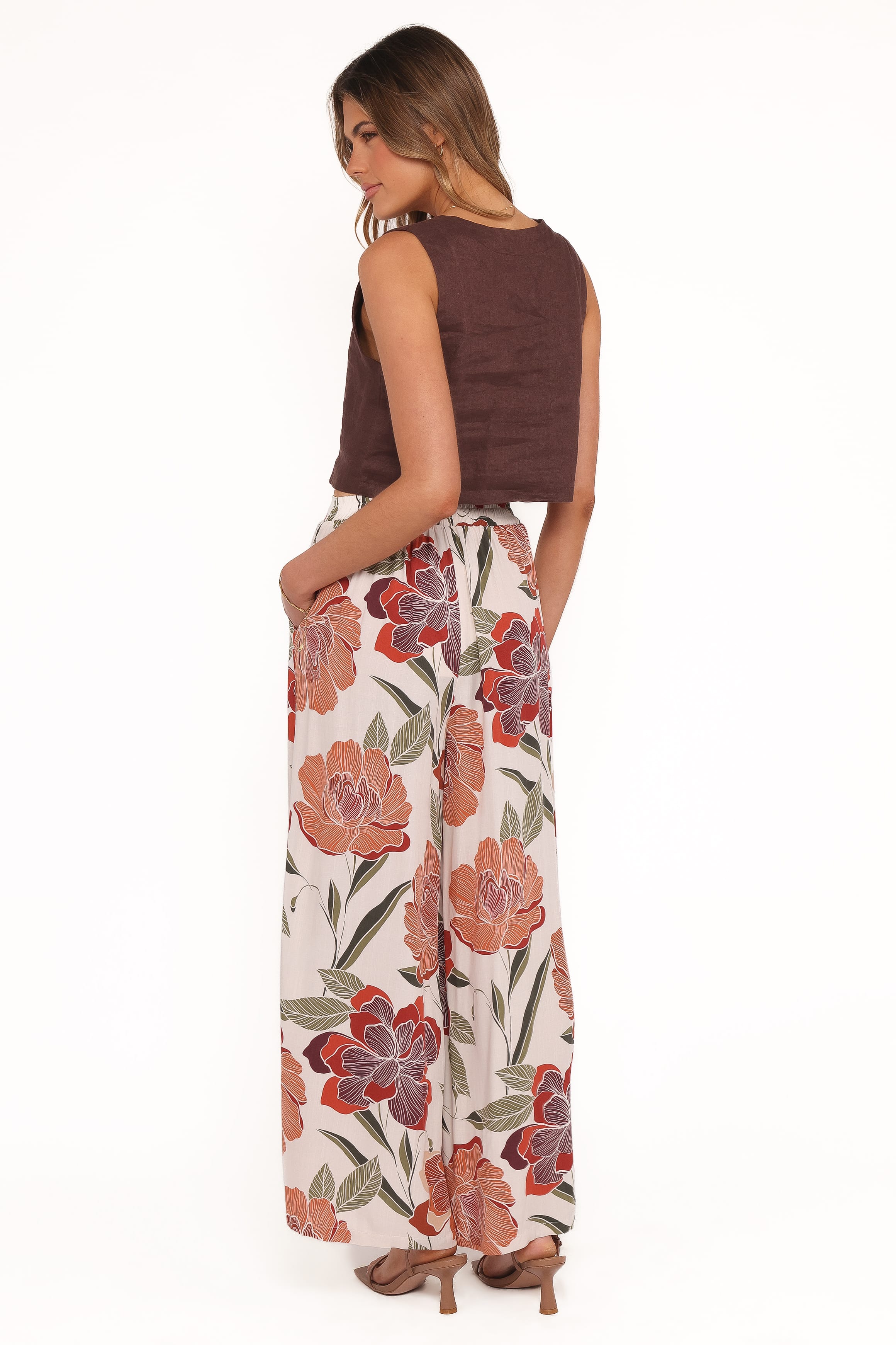 Bertha Pant - Fall Floral