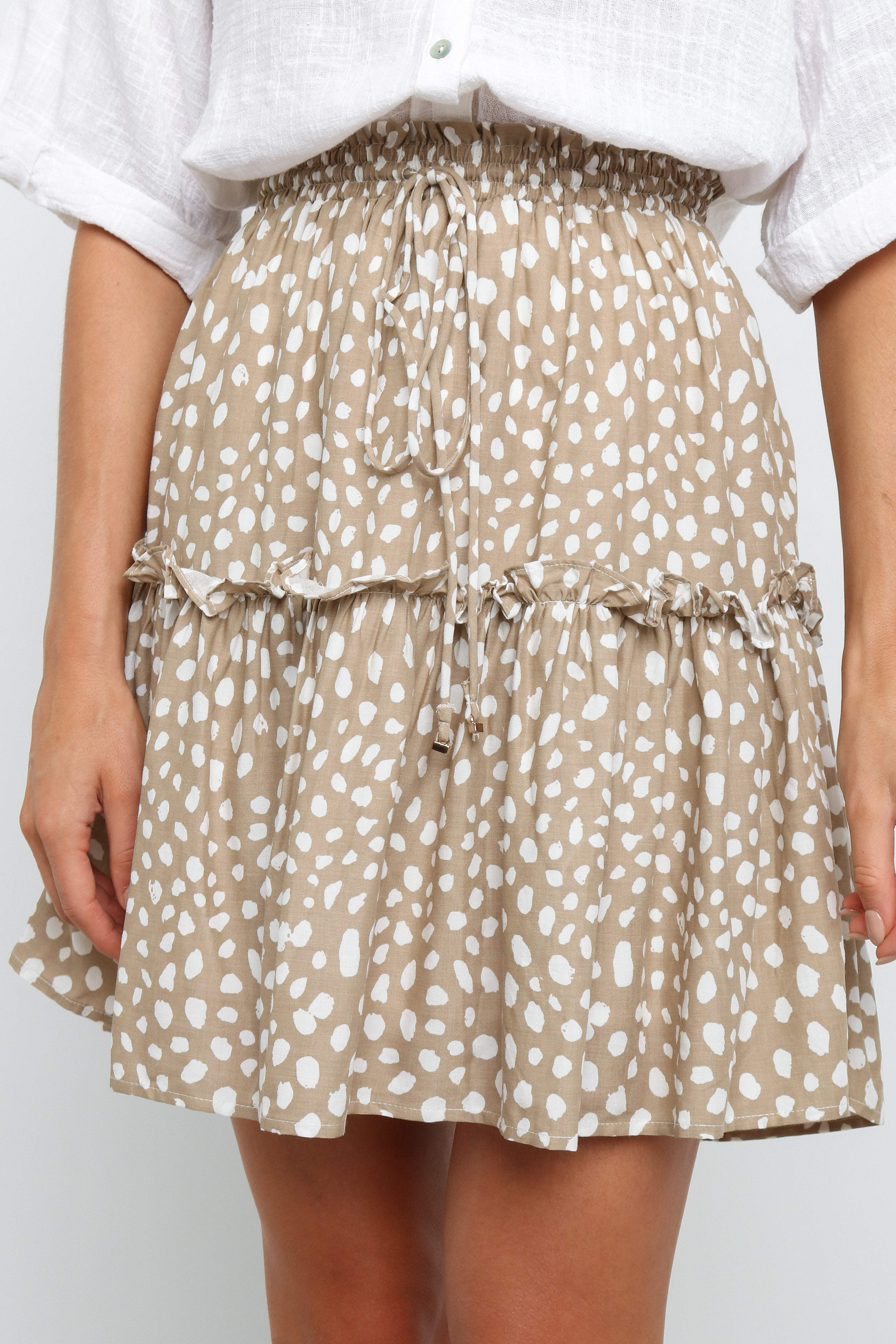 Luda Skirt - Beige