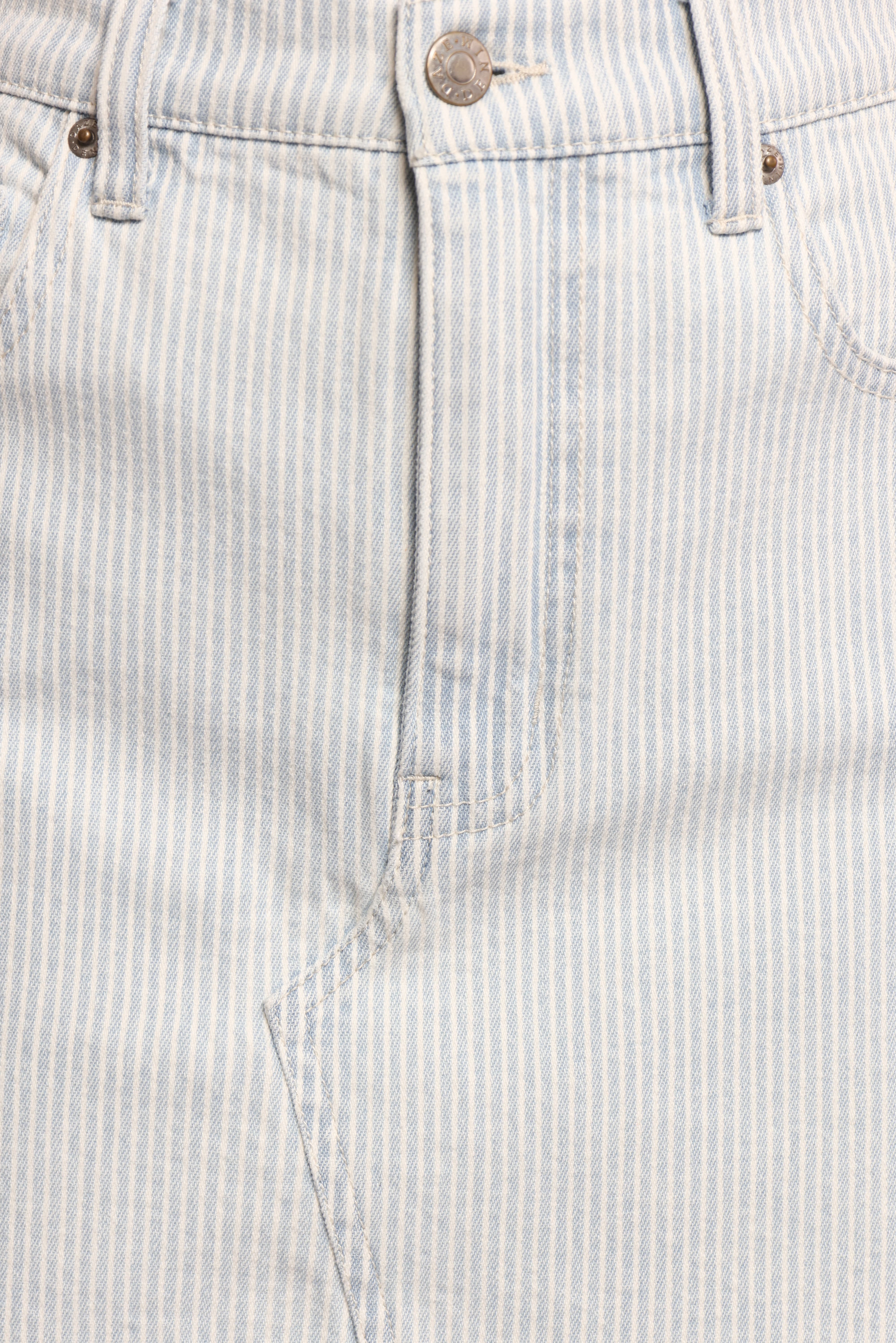 Malibu Mini Skirt - Blue Bell Stripe