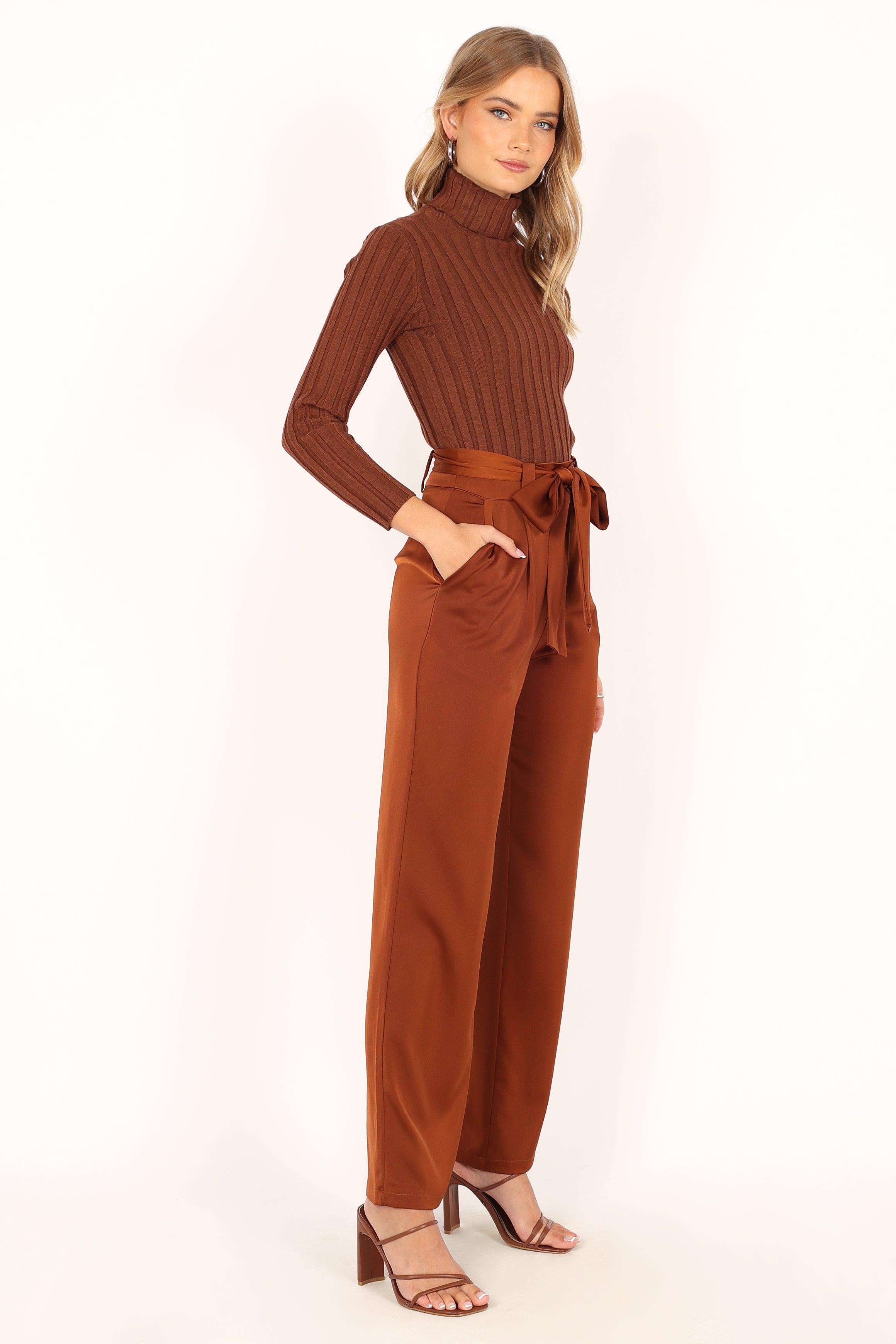 Miranda Pants - Brown