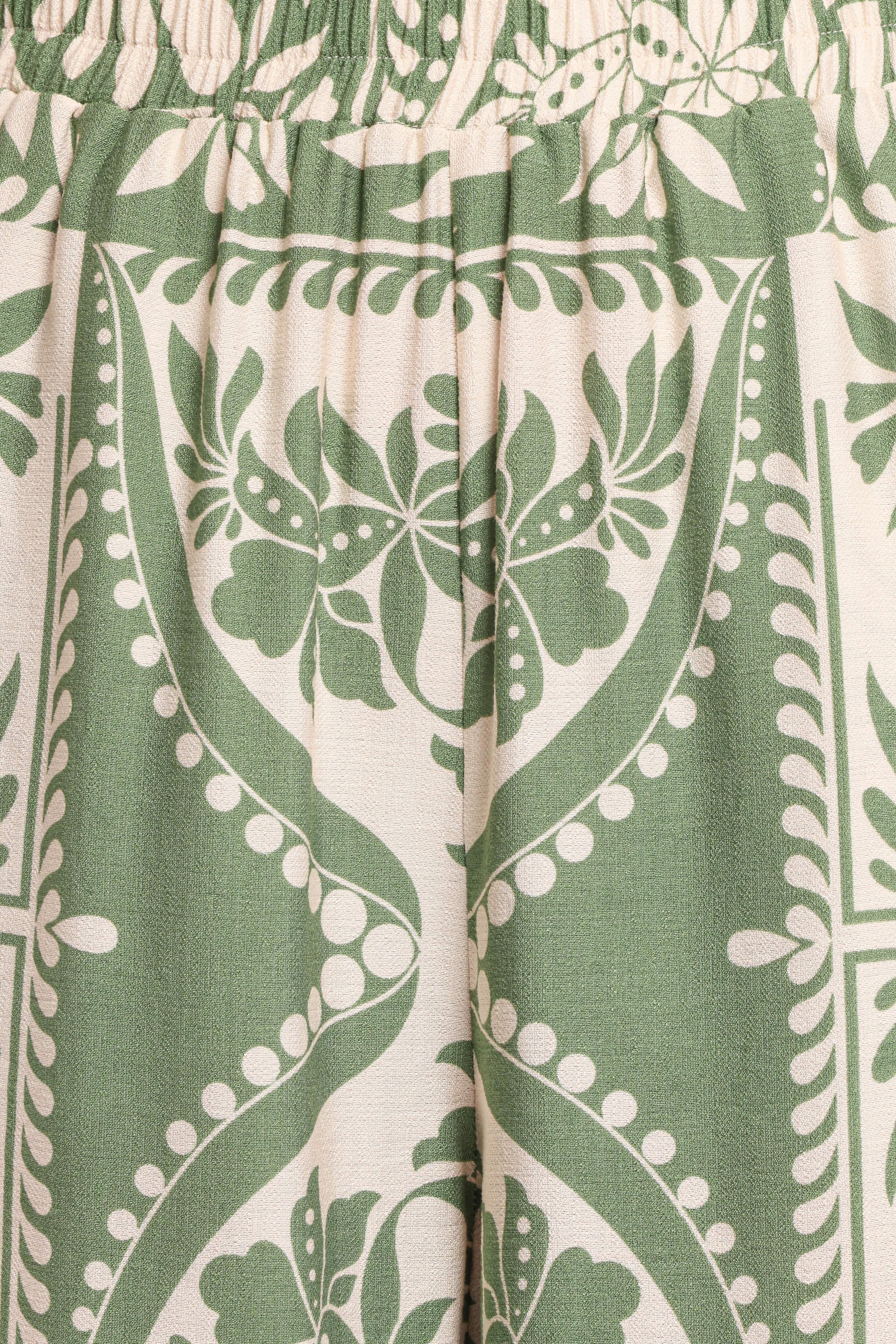 Nevin Pant - Green Floral