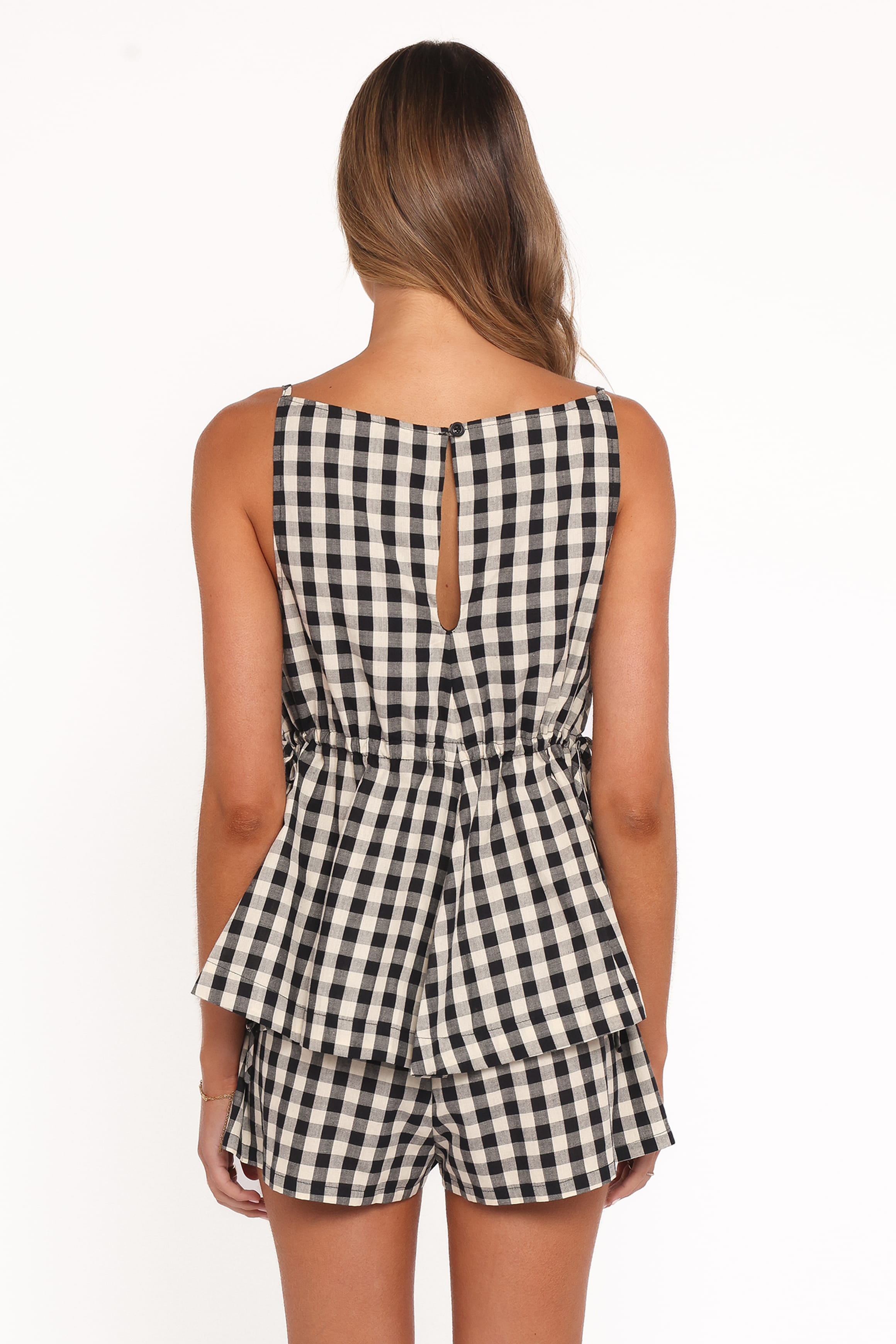 Rory Shorts - Black Gingham