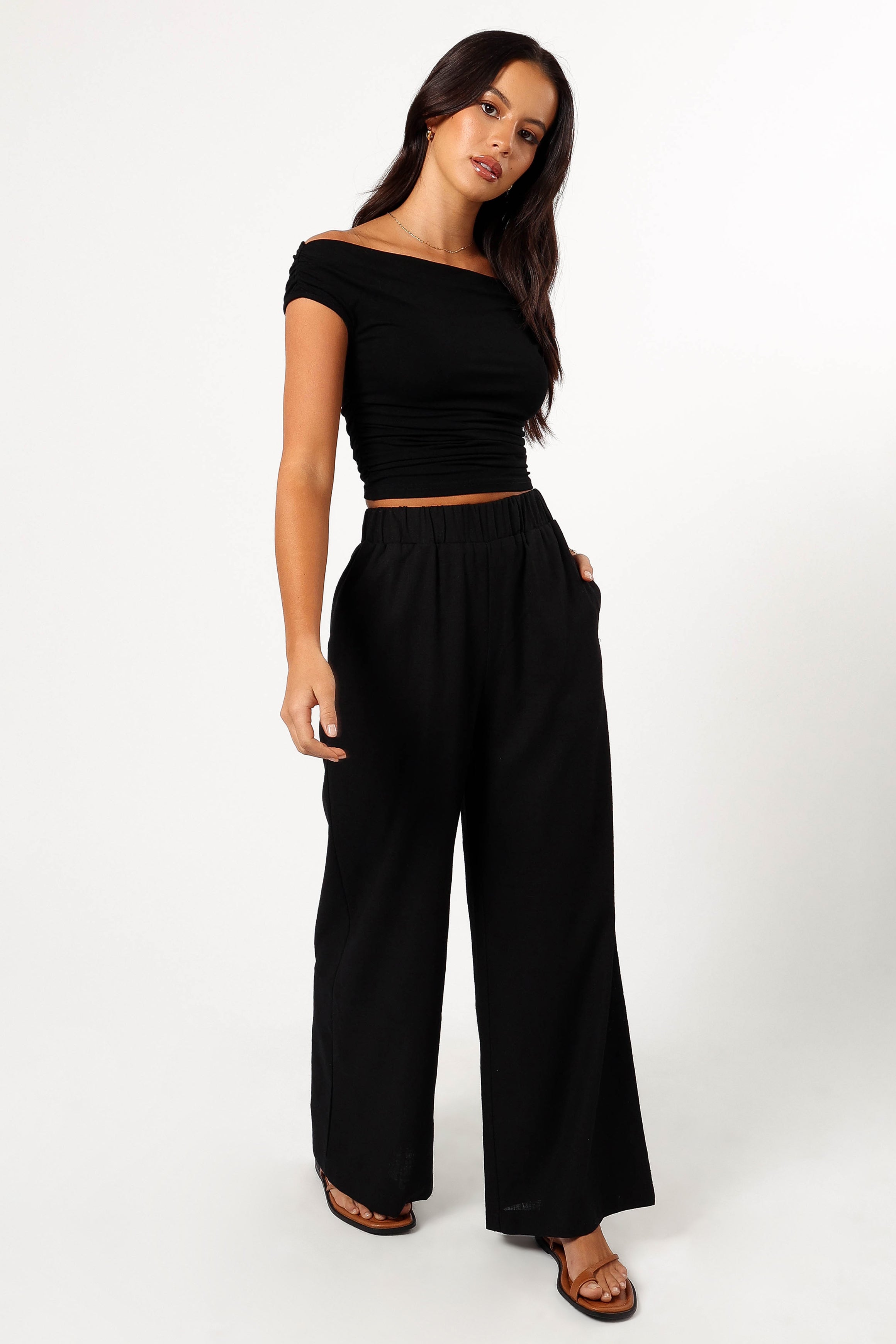 Soraya Pant - Black