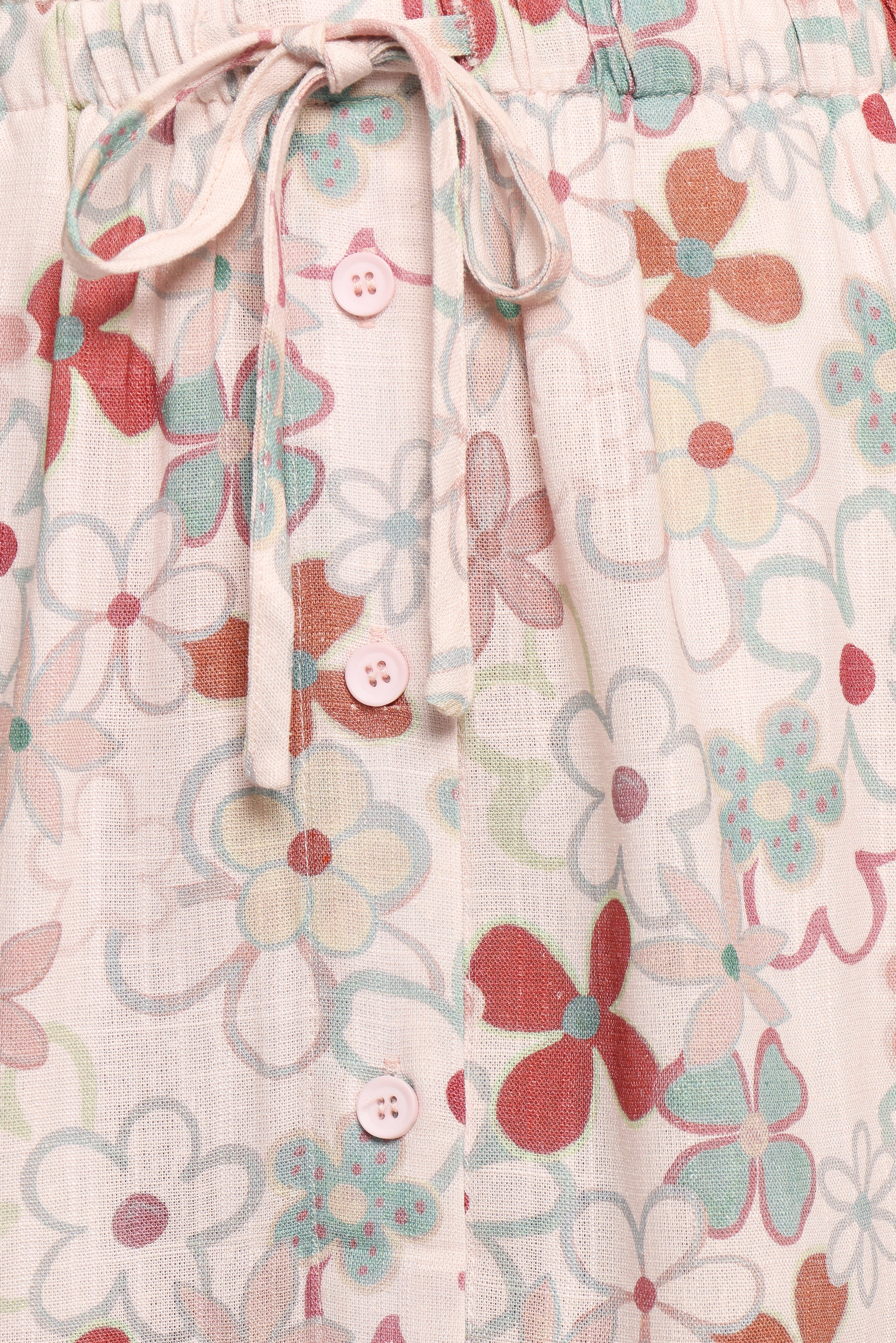 Zinnia Mini Skirt - Mirabelle Print