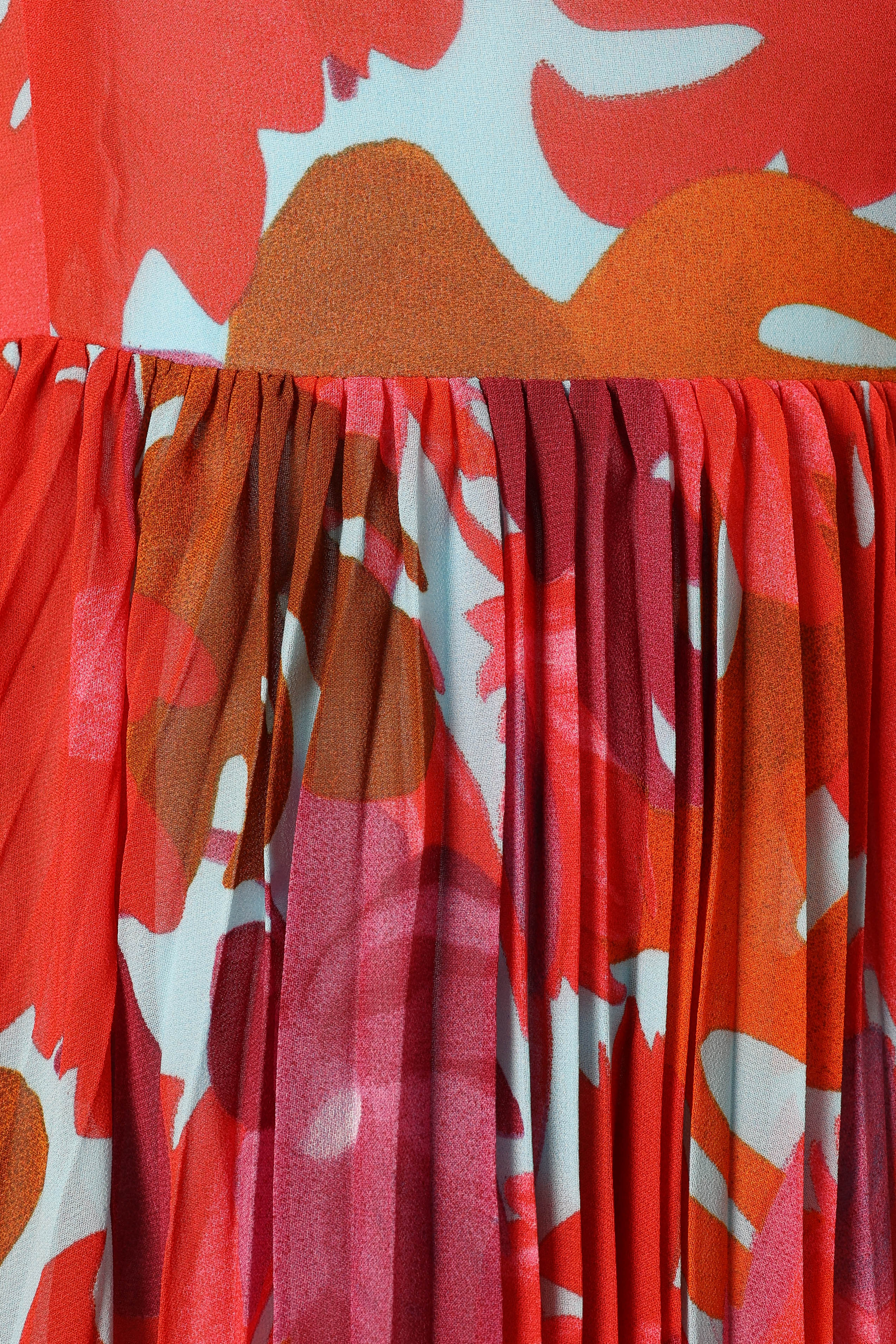 Achanti Pleated Maxi Dress - Pink Azalea