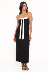 Aggie Maxi Dress - Black