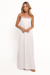 Alisha Maxi Dress - White