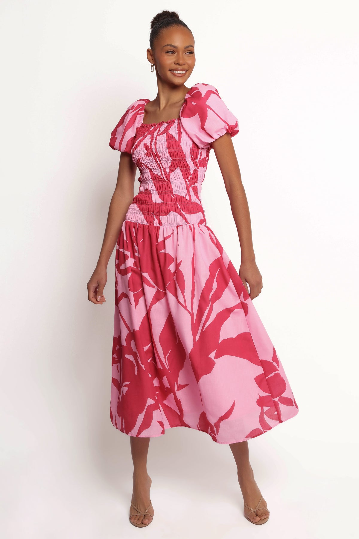 Bradley Maxi Dress - Pink Floral