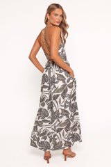 Bray Midi Dress - Vineyard Green