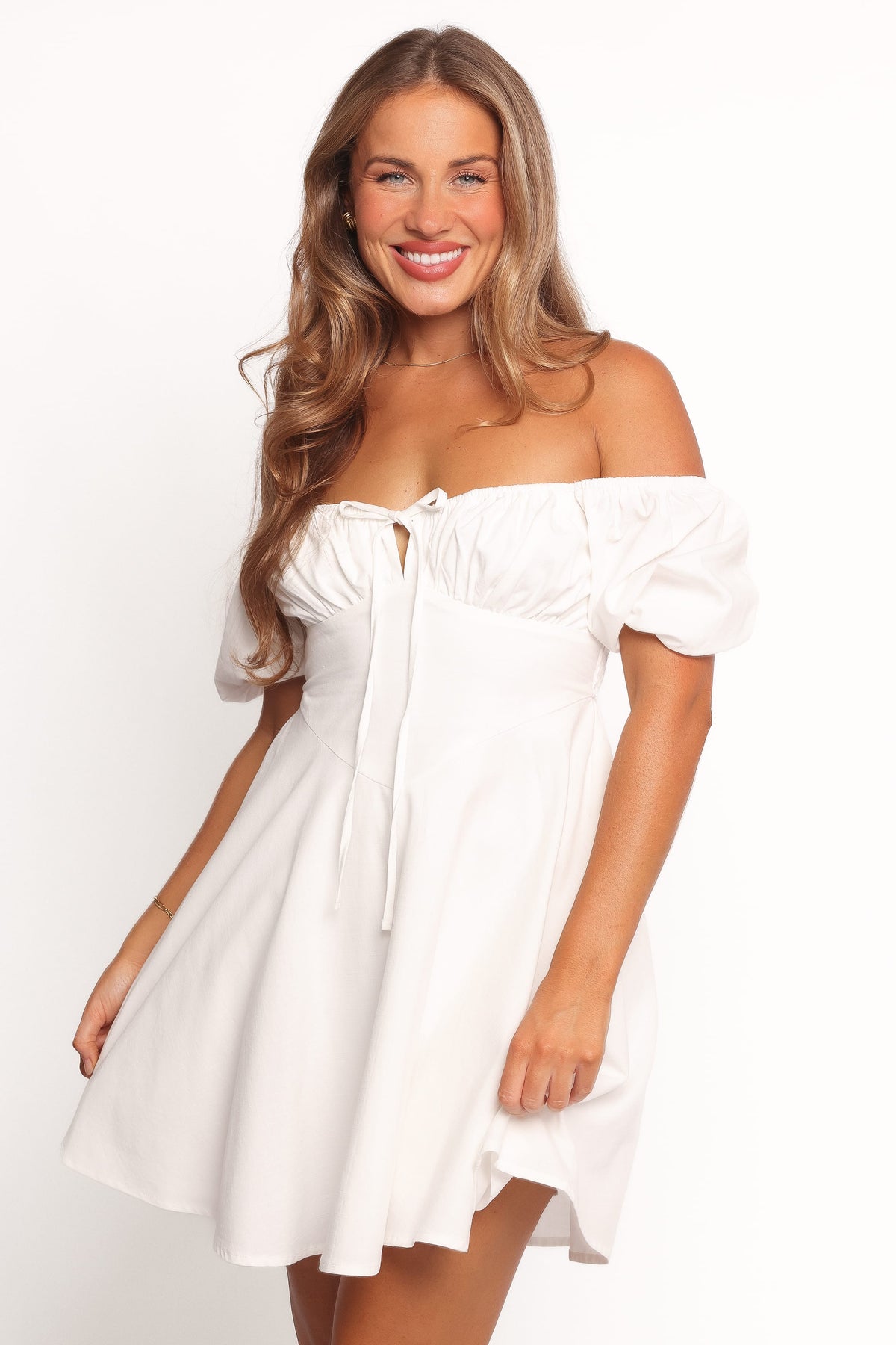 Eliska Mini Dress - White