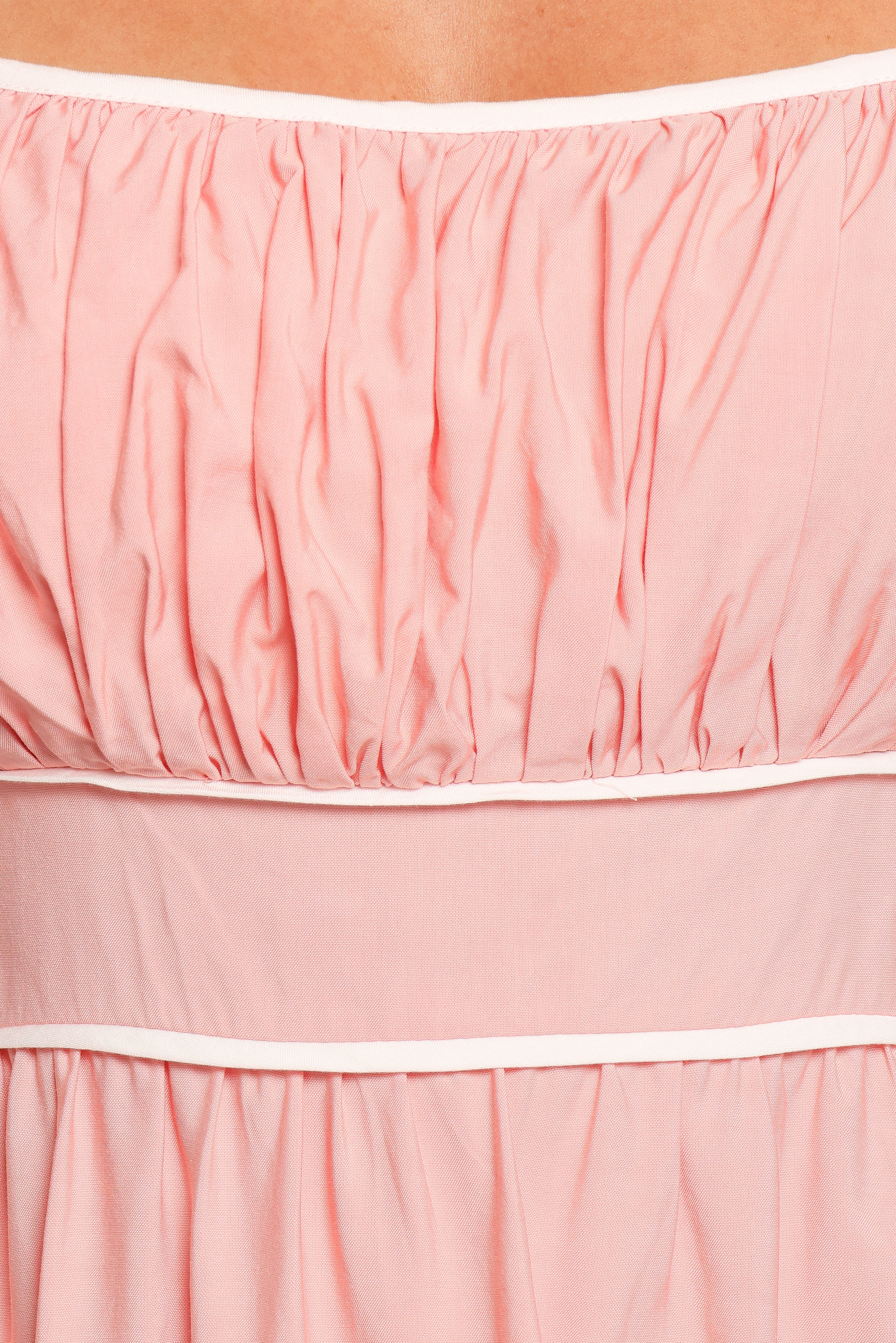 Henley Midi Dress - Pink