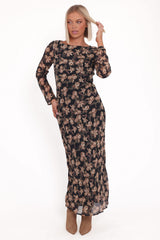 Joran Midi Dress - Fired Bloom