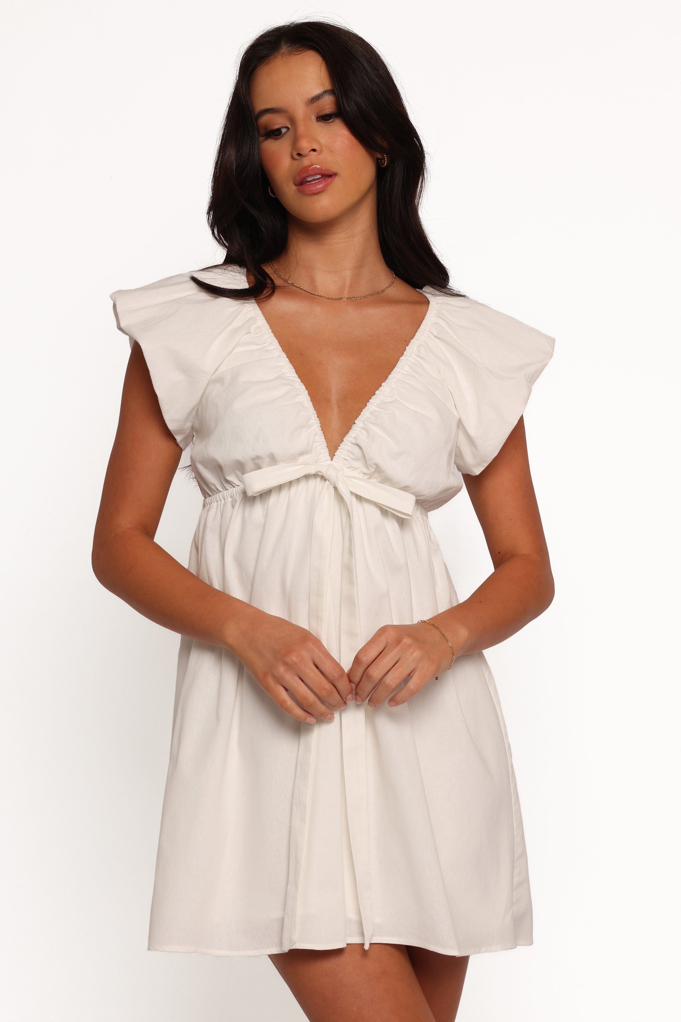 Kathy Mini Dress - White