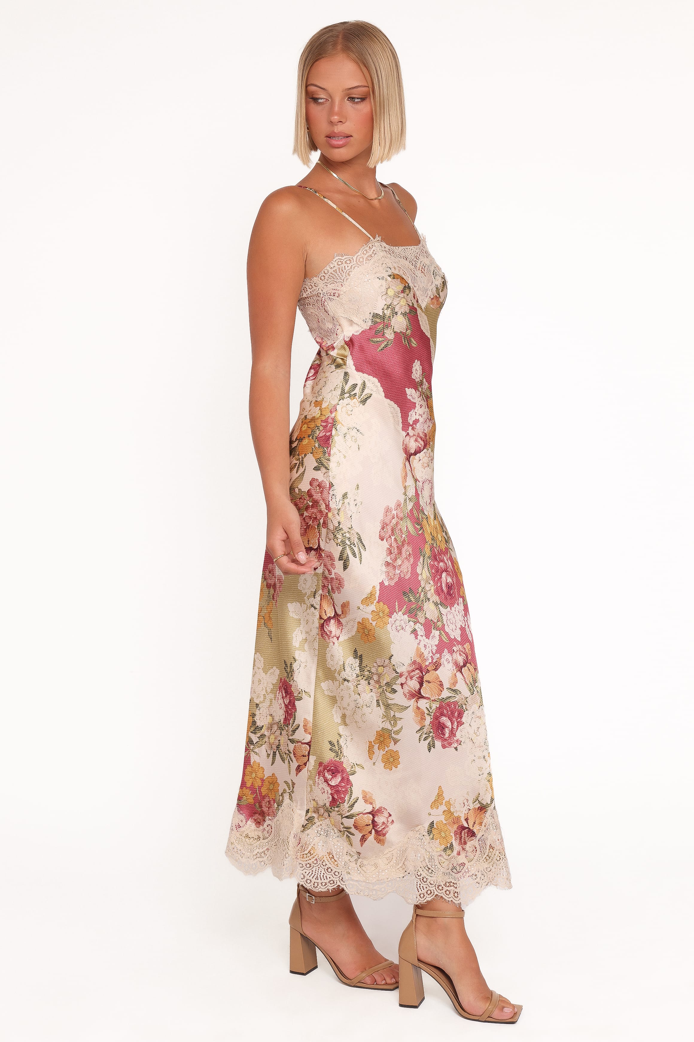 Laken Maxi Dress - Patchwork Floral