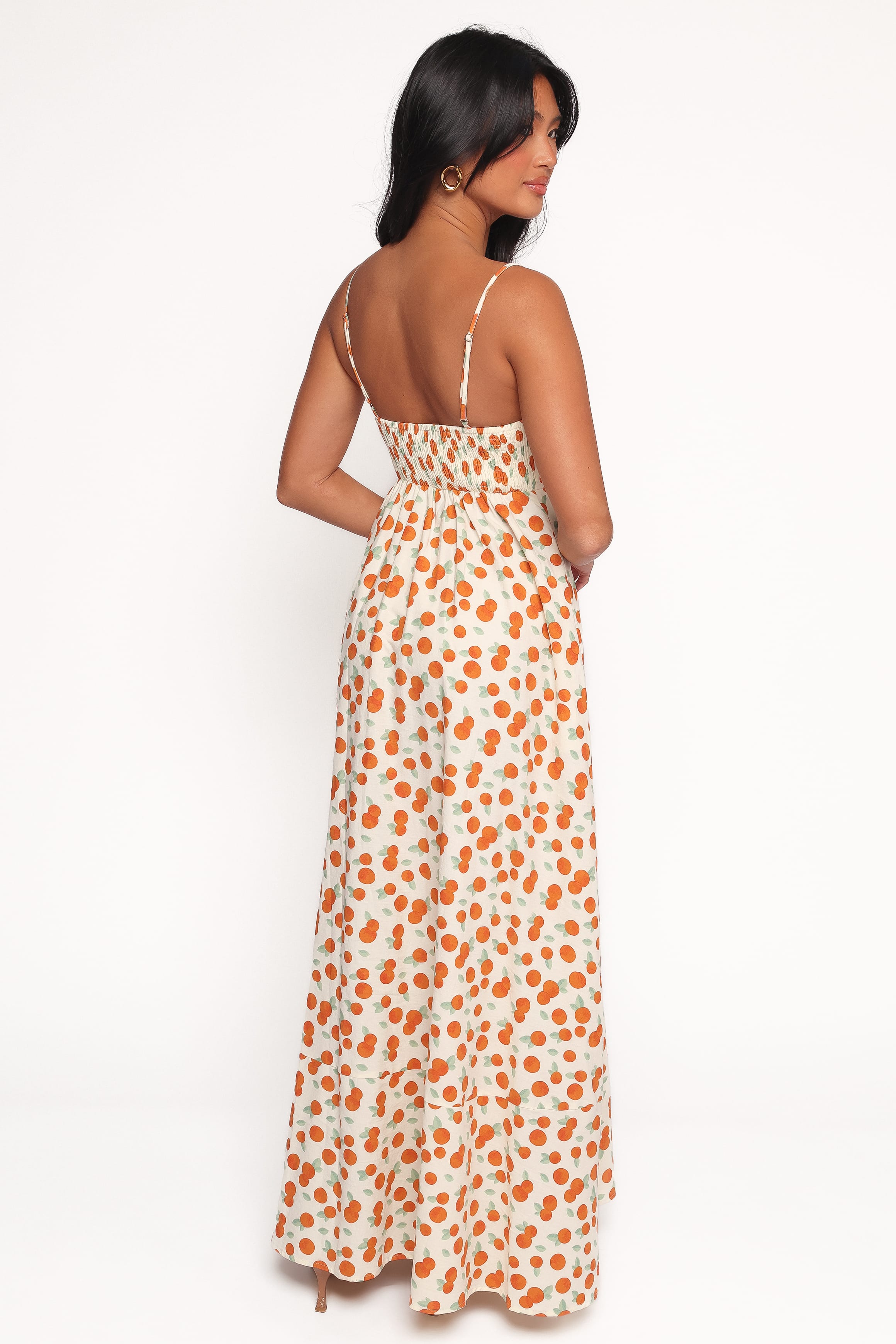 Leah Maxi Dress - Clementine Print