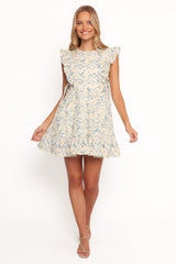 Rosalind Mini Dress - Yellow