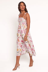 Stazie Midi Dress - Garden Floral
