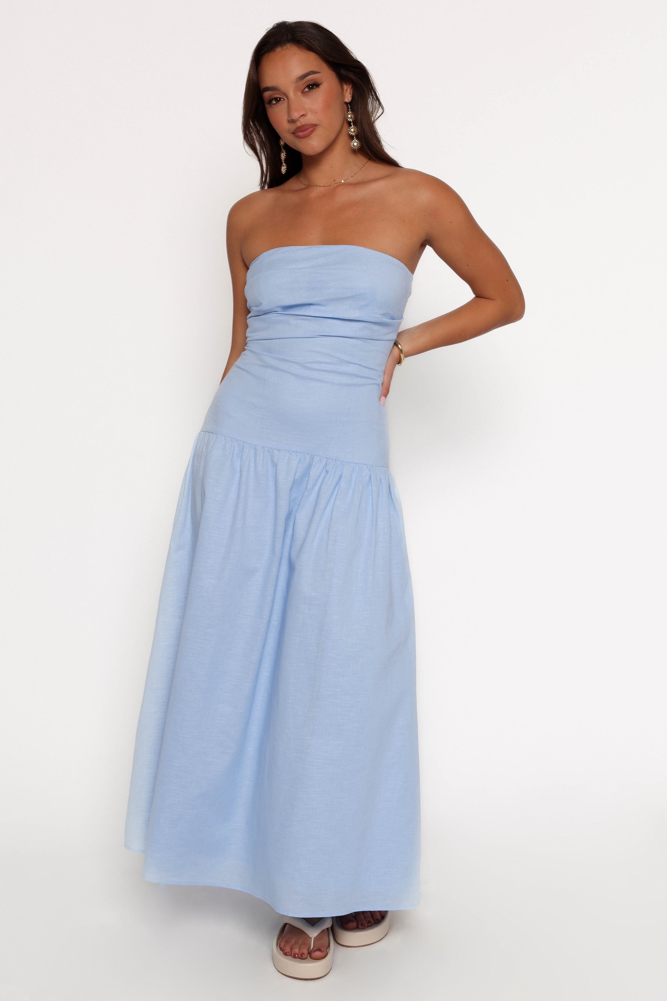 Stella Maxi Dress - Cornflower