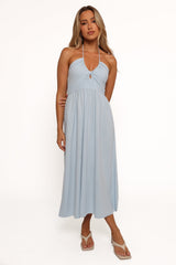 Tanner Midi Dress - Light Blue