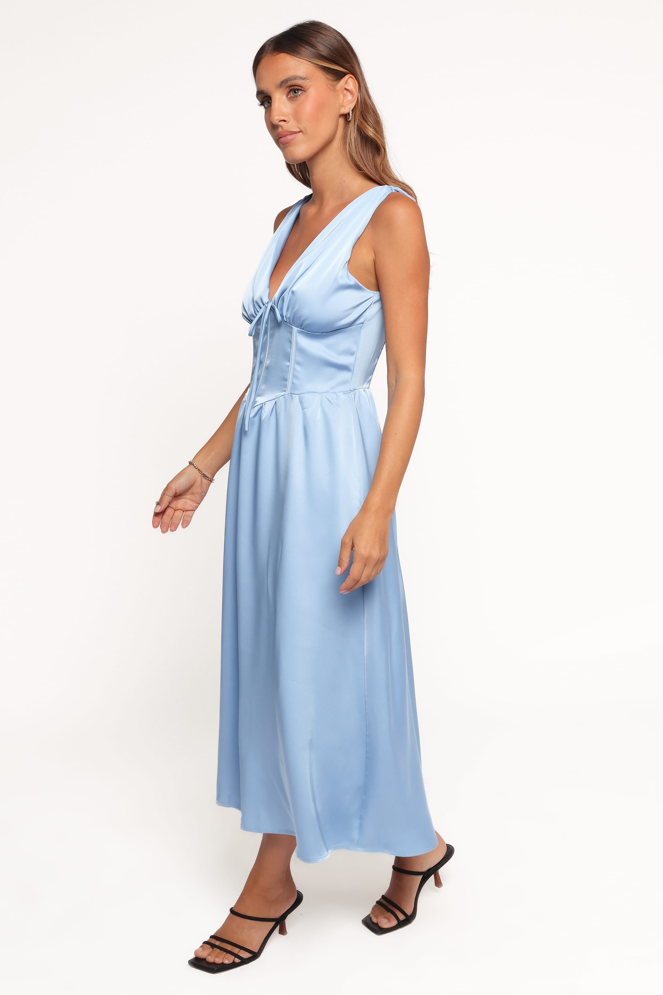 Verena Midi Dress - Periwinkle Blue