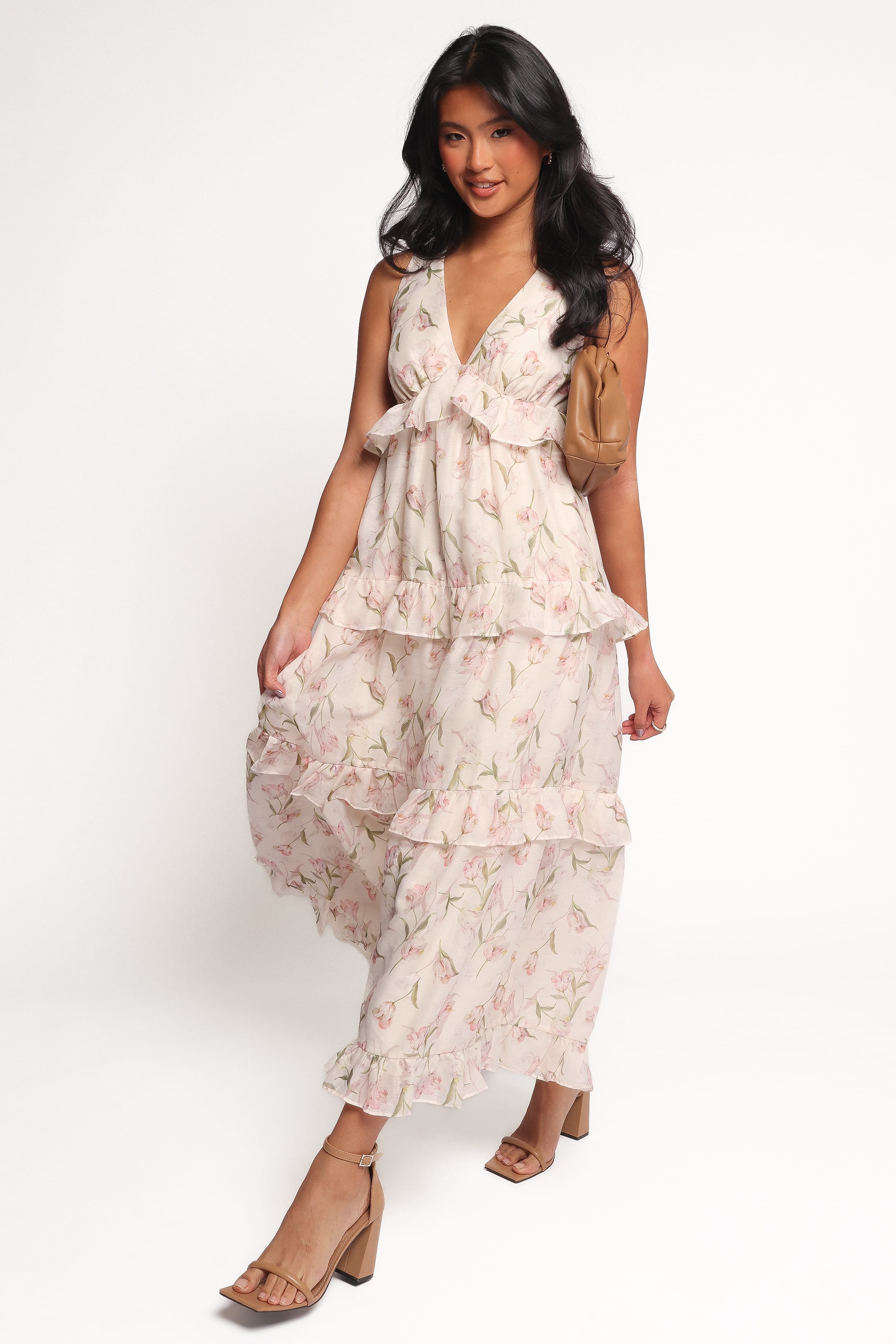 Willis Maxi Dress - Pink Floral