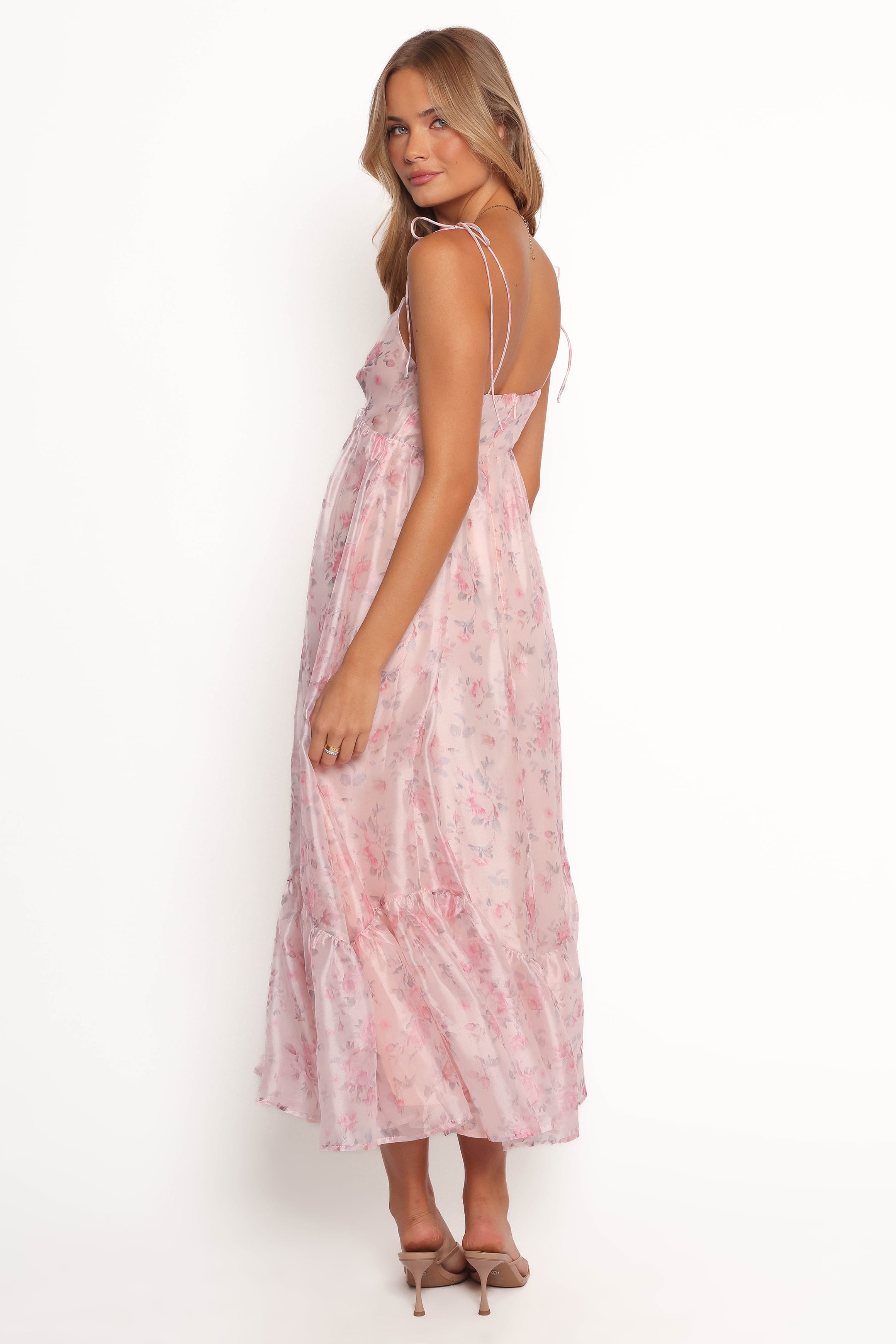 Xanthe Maxi Dress - Pink Floral