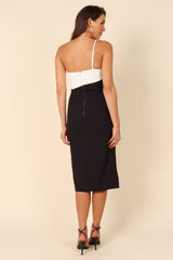Xiomar Dress - White/Black