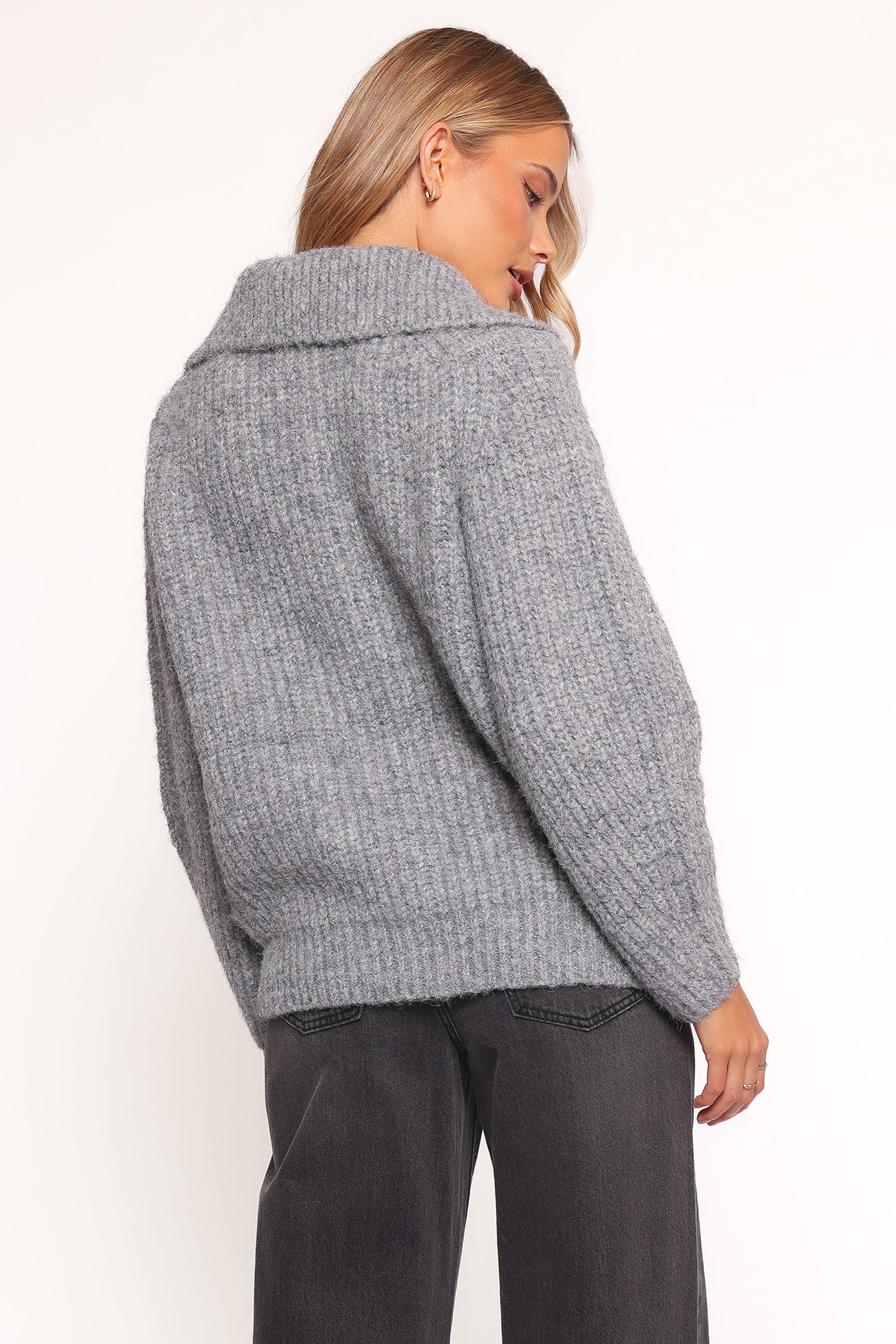 Miffy Zip Through Cardigan - Grey