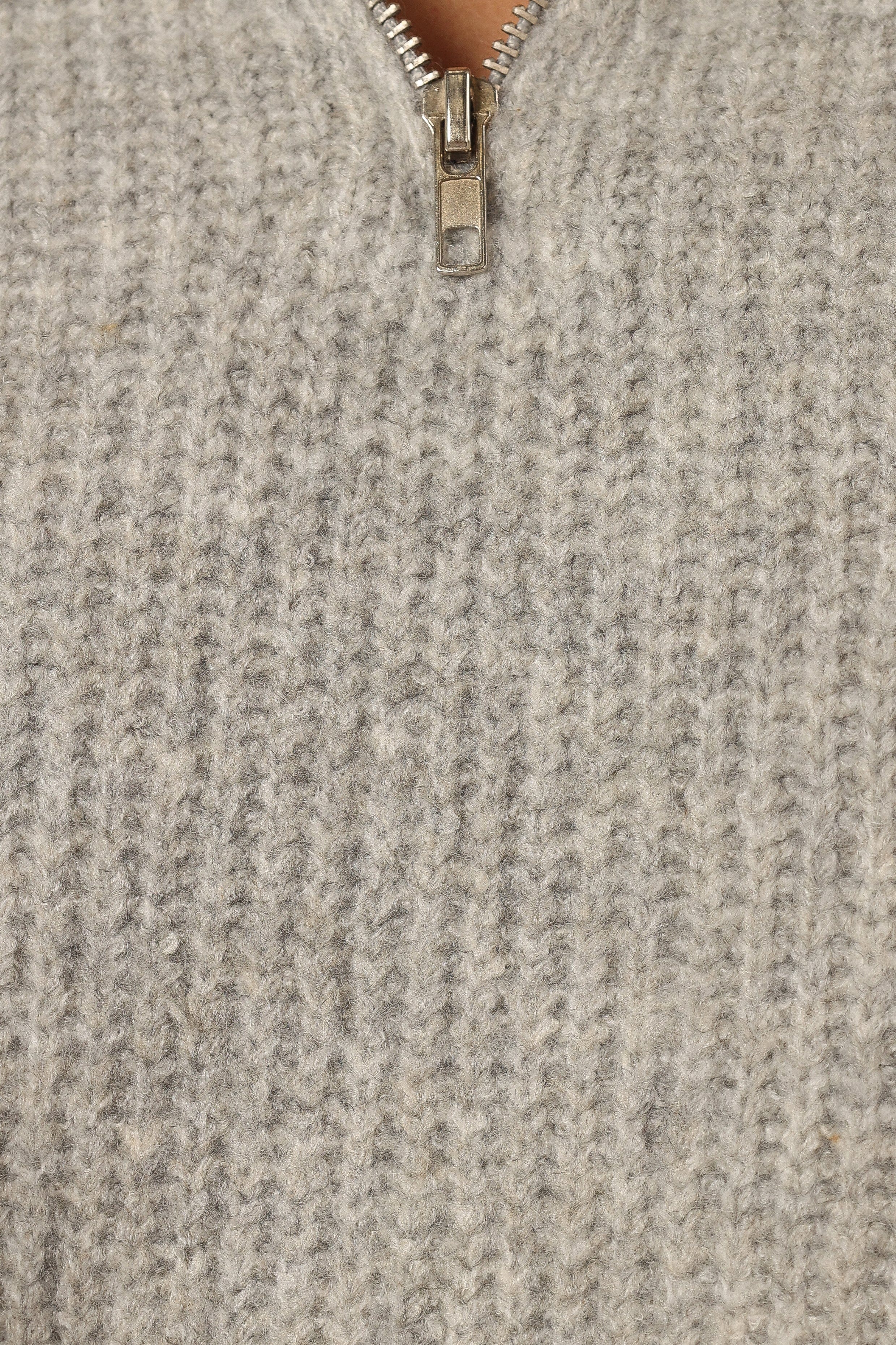 Miranda Knit Sweater - Grey