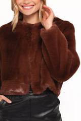 Minnie Jacket - Chocolate