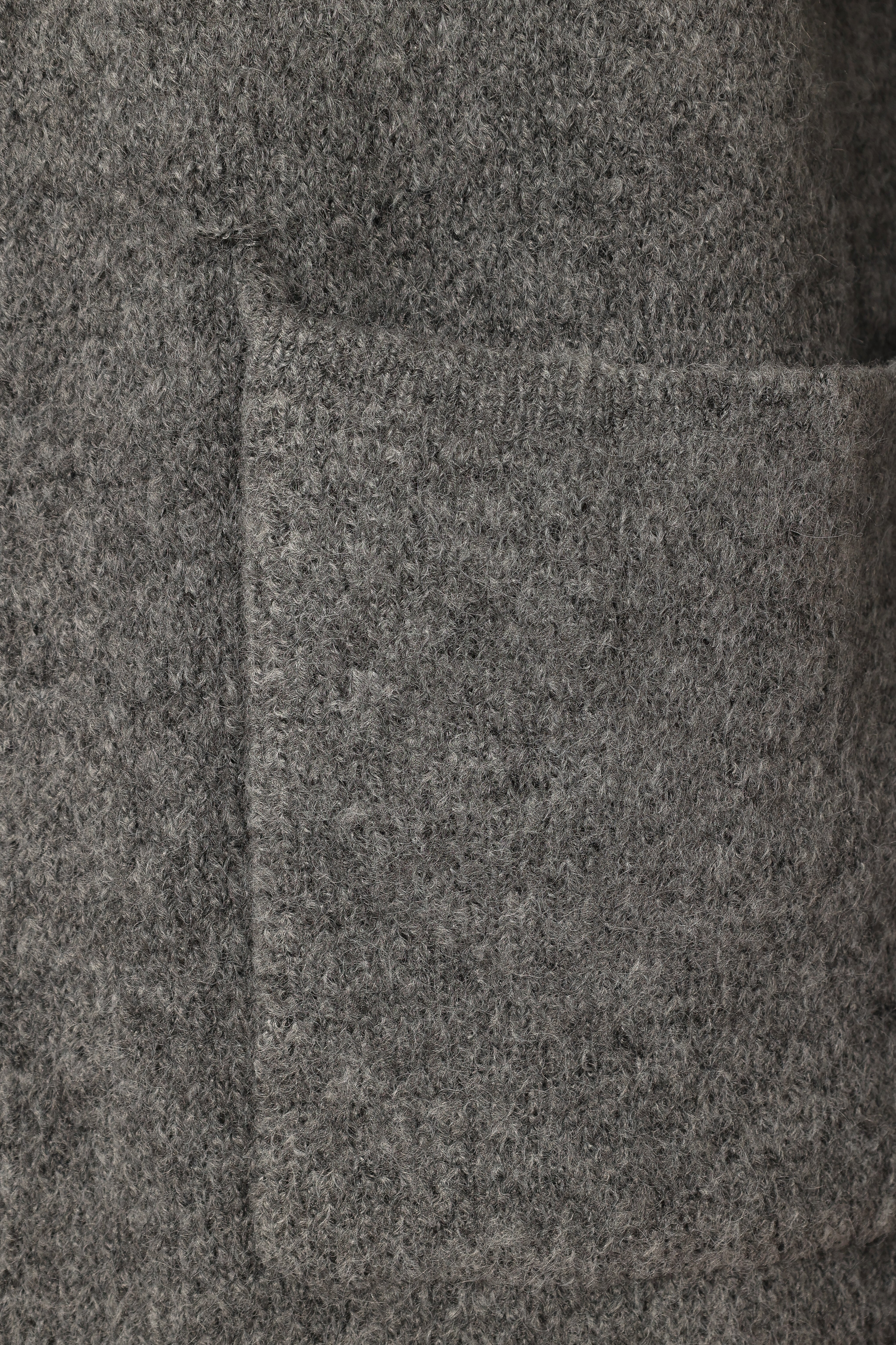 Skylar Open Front Coatigan - Grey