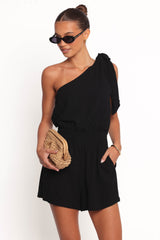 Sally Romper - Black