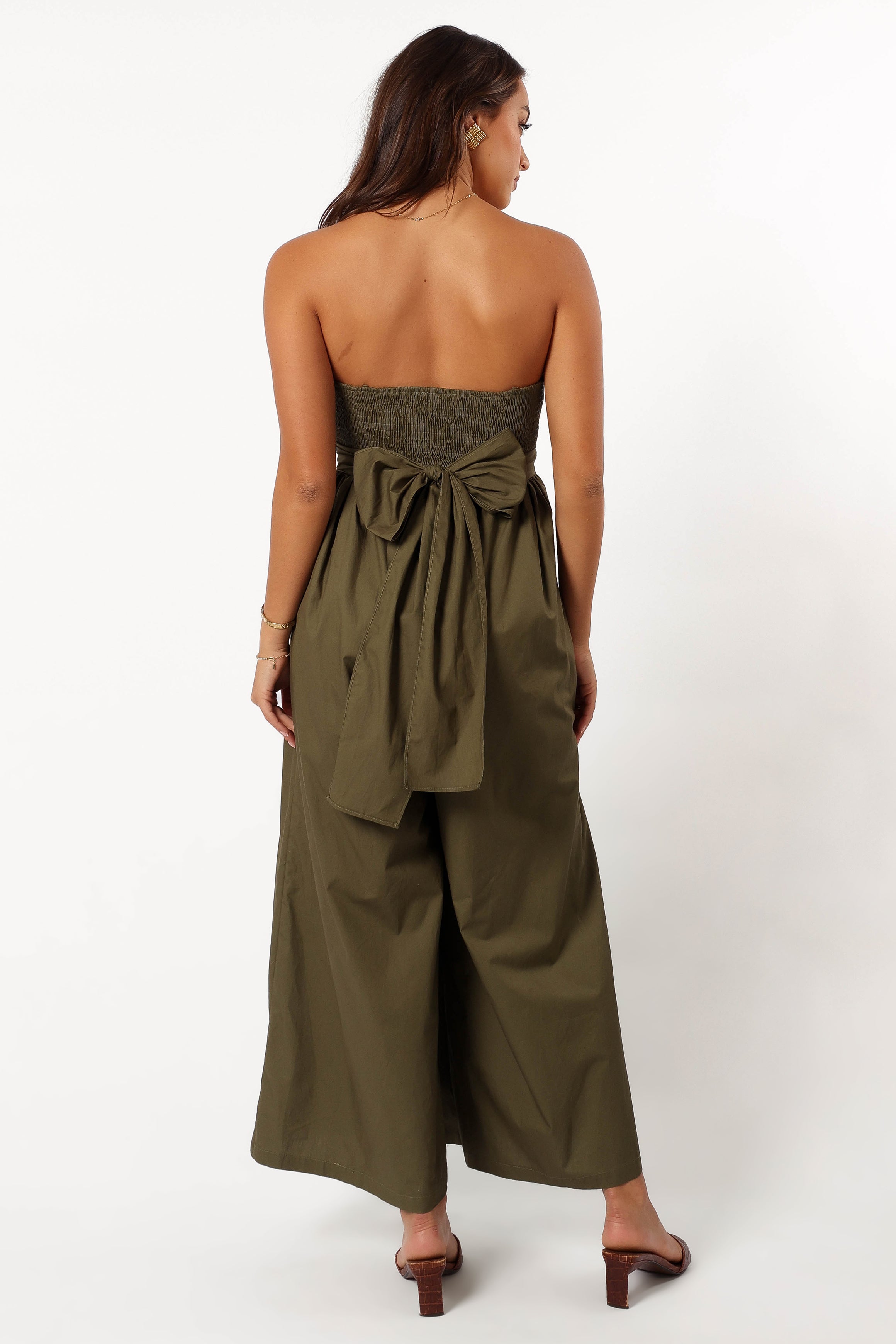 Marias Jumpsuit - Deep Olive