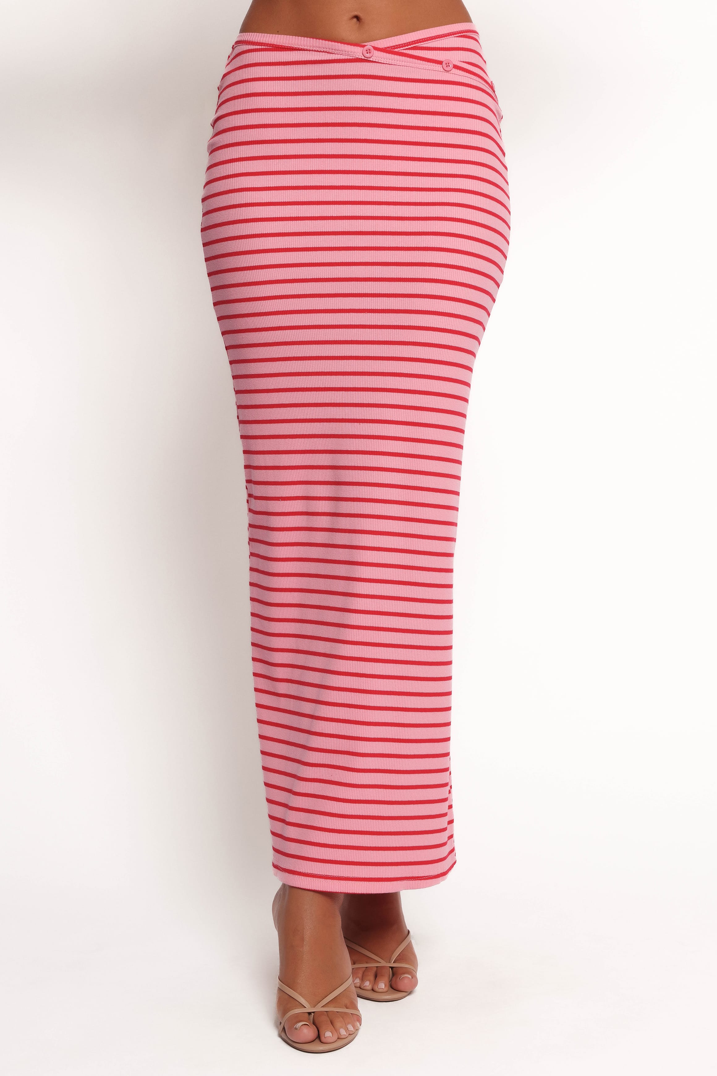 Adeline Two Piece Set - Pink Red