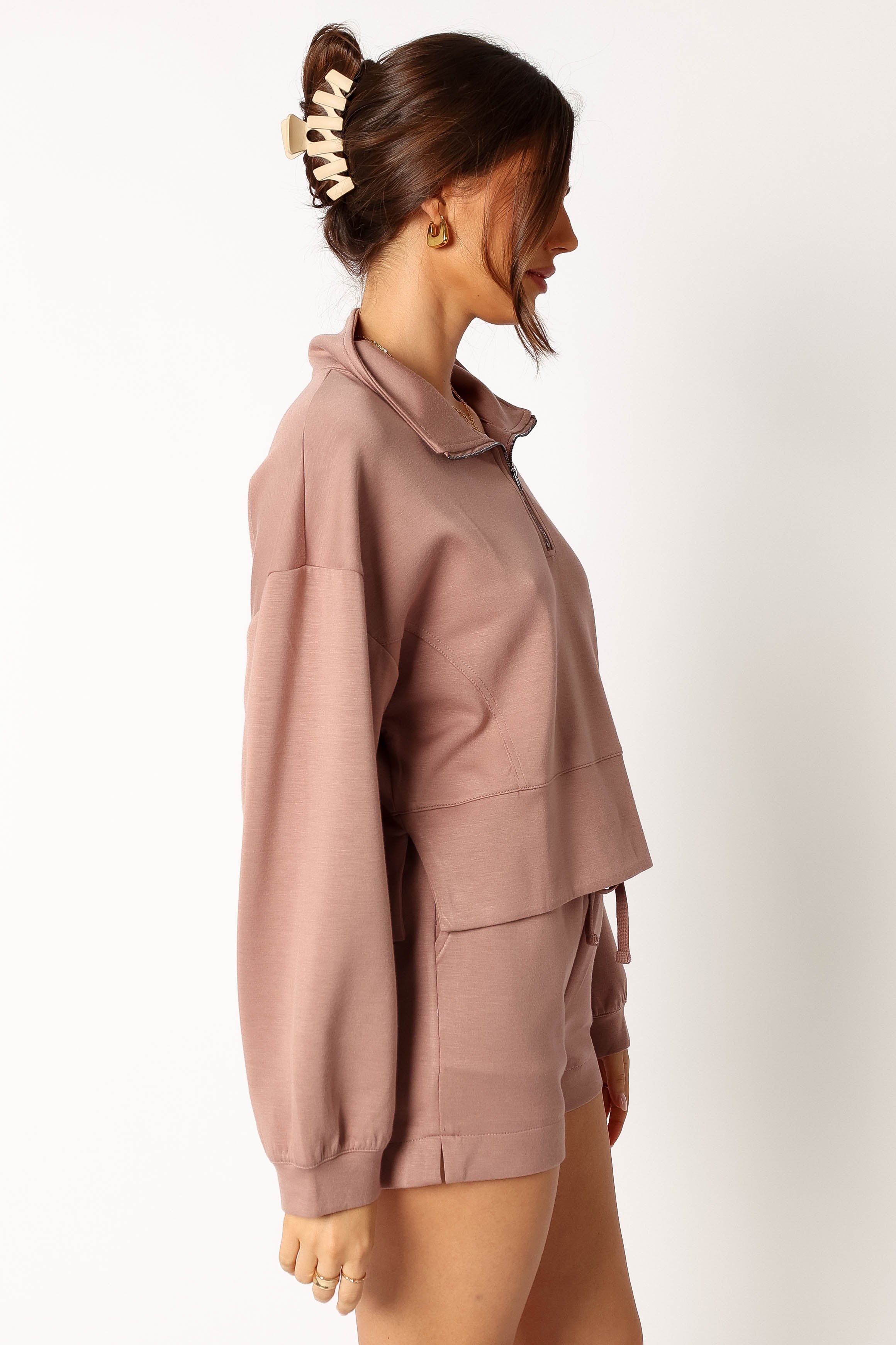 Paula Oversized Sweat Set - Mocha