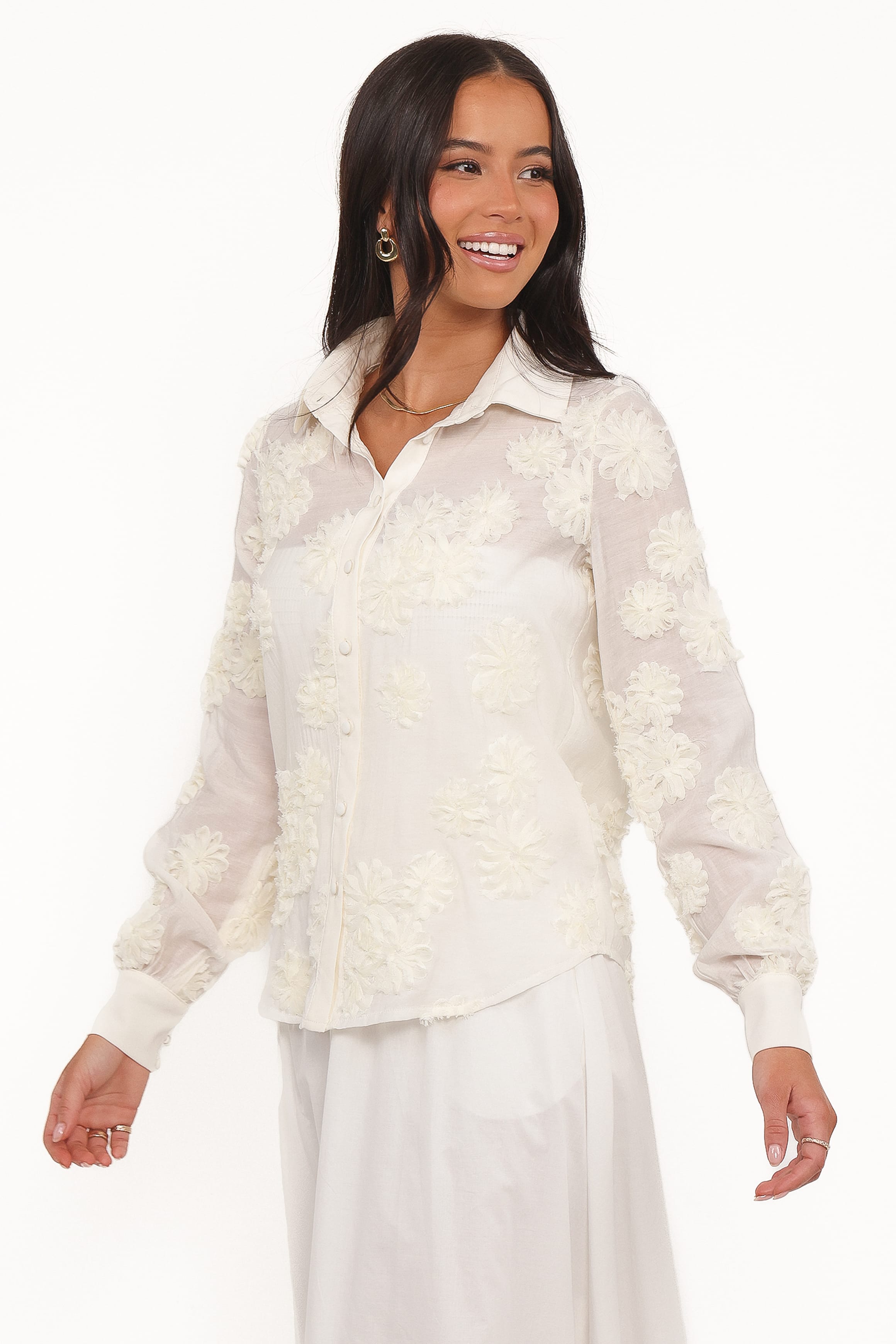 Cliona Shirt - Cream