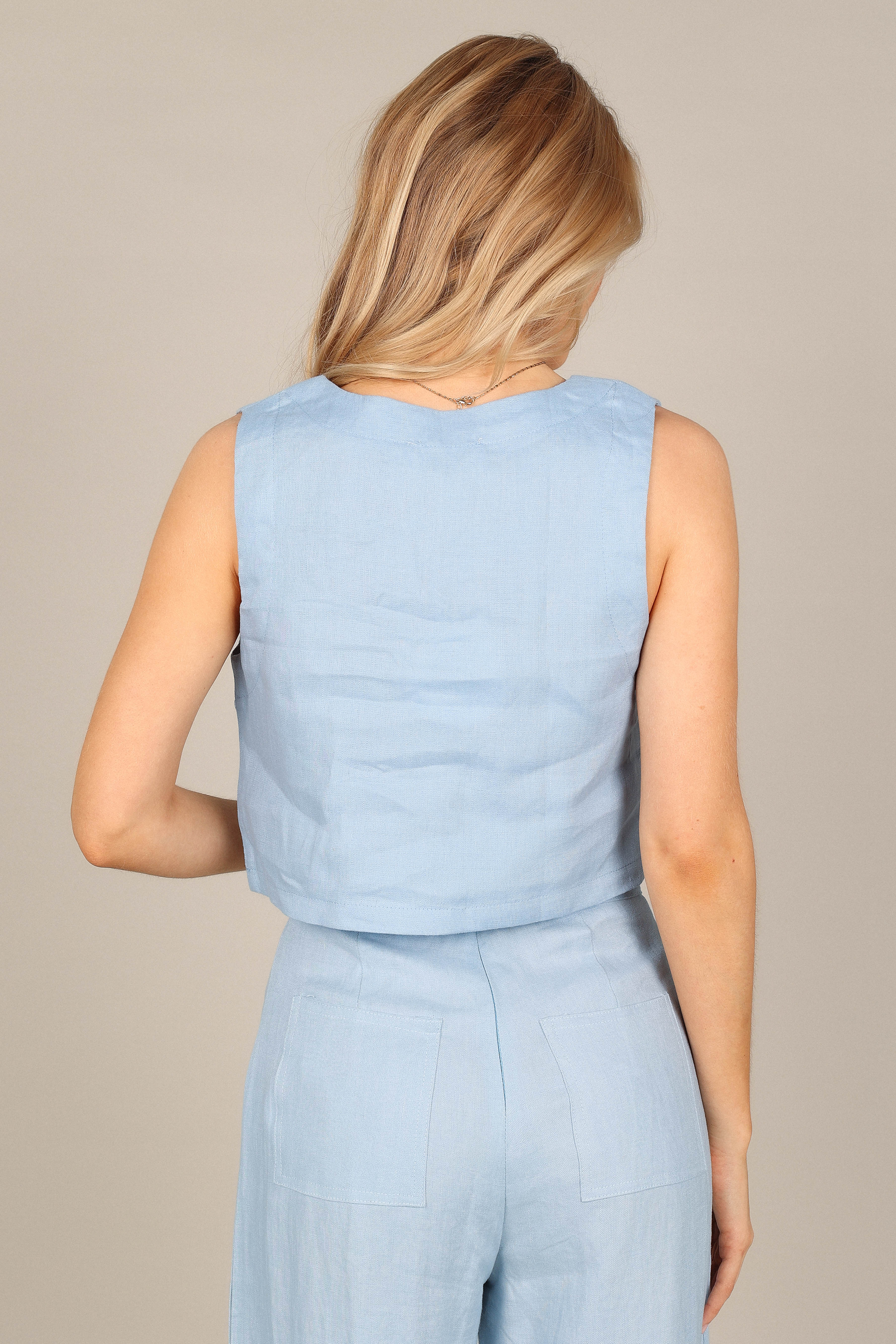Devlin Top - Blue