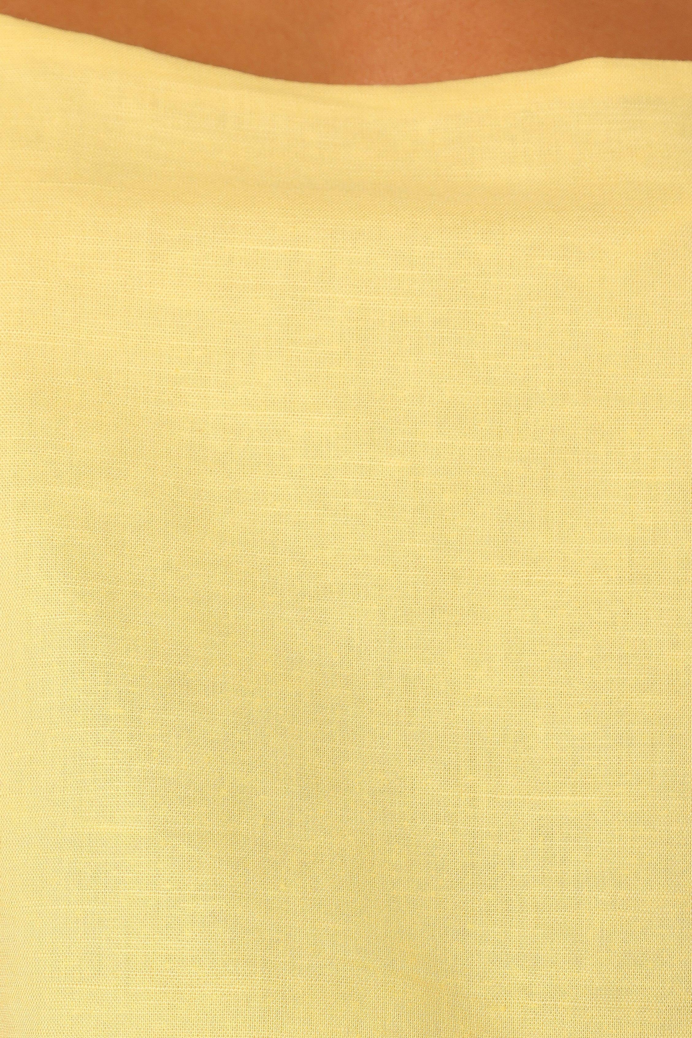 Devlin Top - Butter Yellow