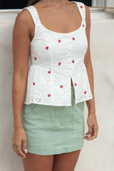 Estelle Top - White