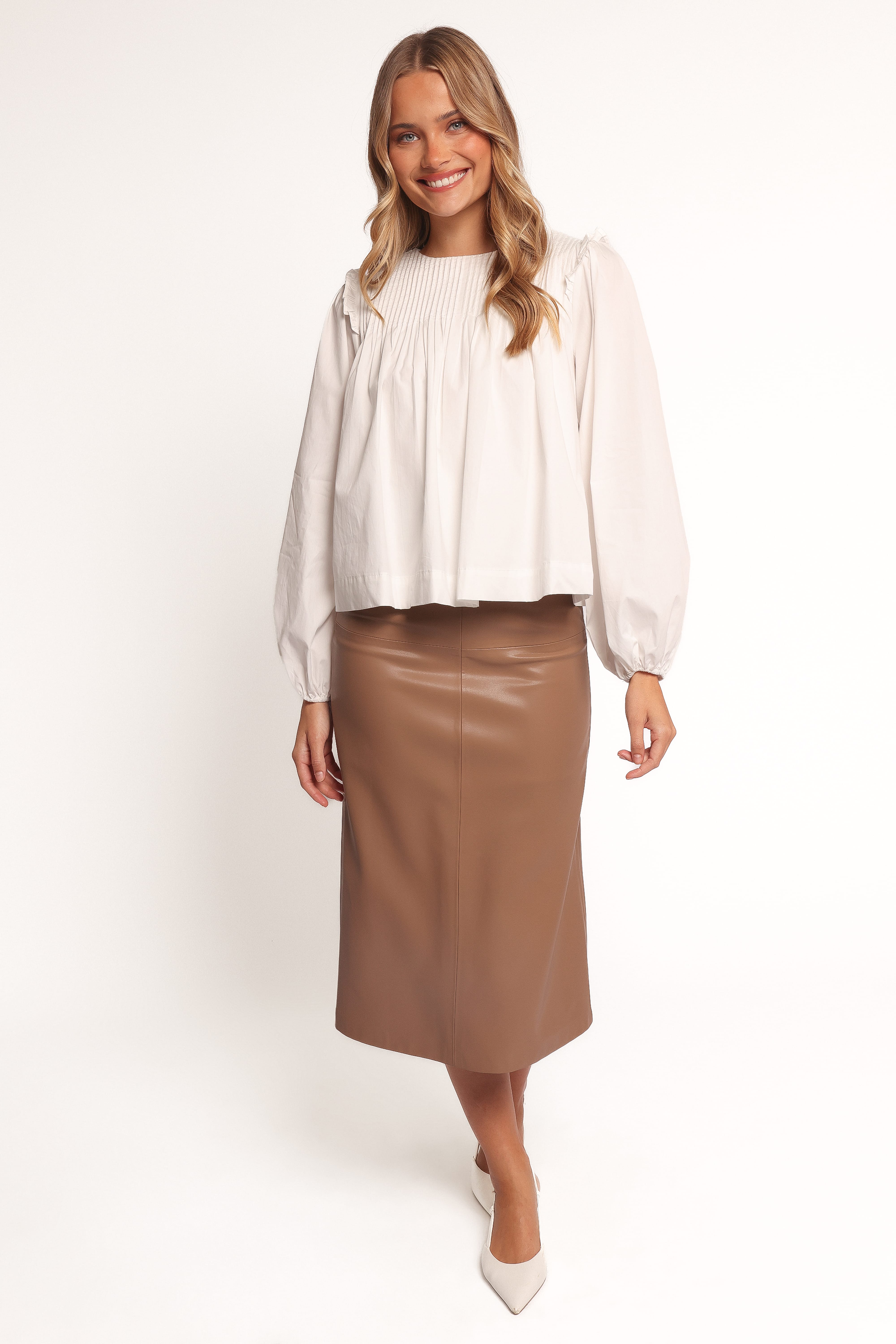 Melba Blouse - White